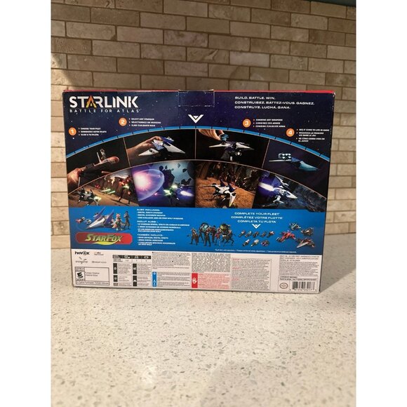 Starlink: Battle for Atlas Nintendo Switch Star Fox Mcloud Arwing Figures NEW - Picture 3 of 4